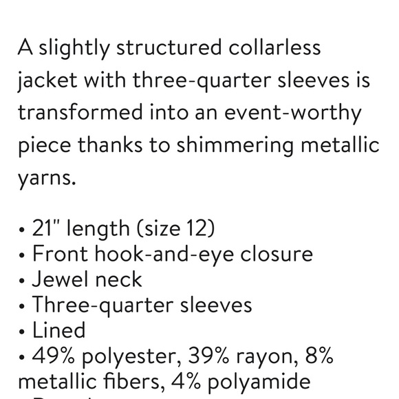 St. John jacket - Picture 6 of 7